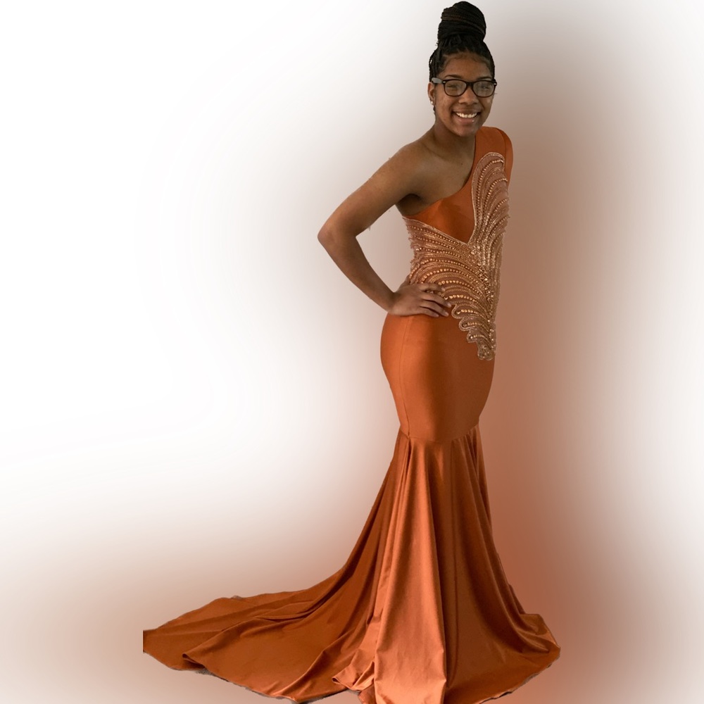 Burnt orange size 4 - Picture 1 of 2